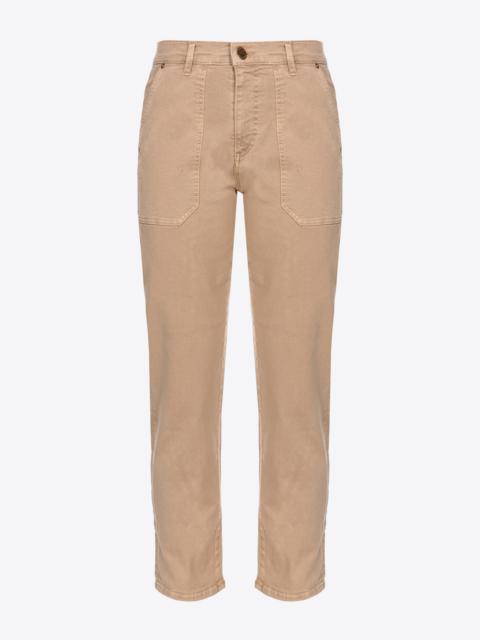 COTTON BULL CHINO-STYLE JEANS