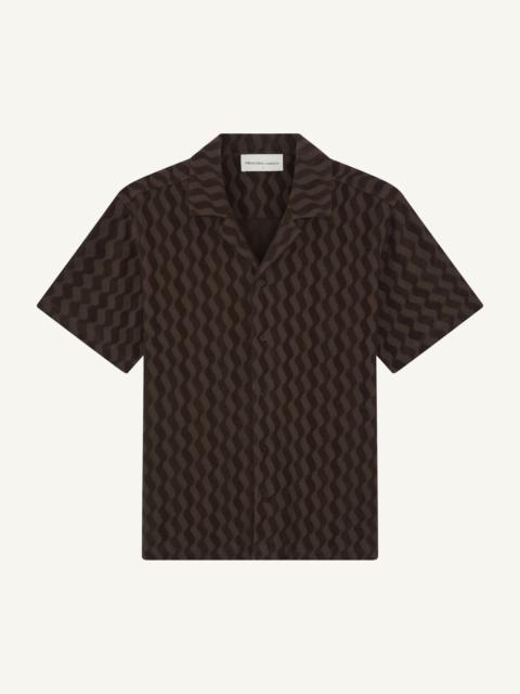FRESCOBOL CARIOCA ROBERTO TERRY COTTON SHIRT
