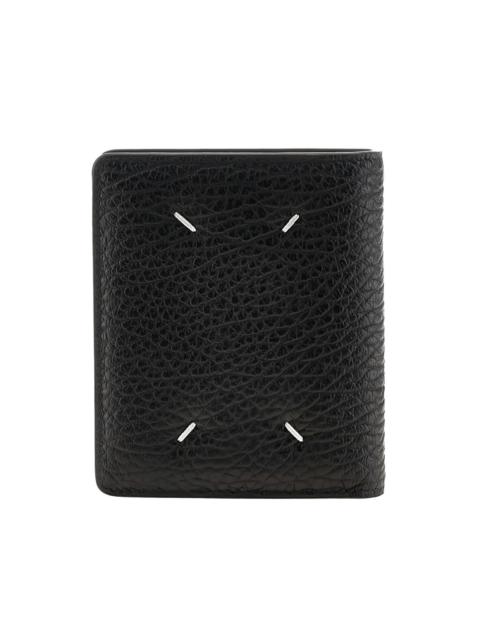 Maison Margiela grained-leather bi-fold wallet
