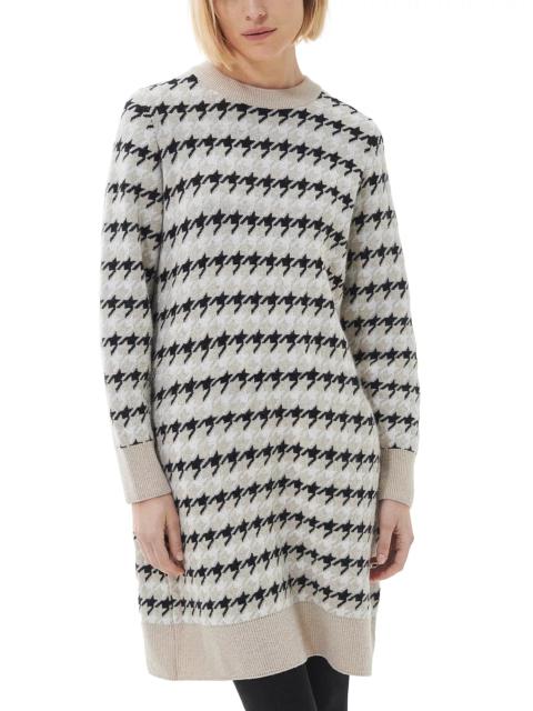 Marie Houndstooth Knit Dress