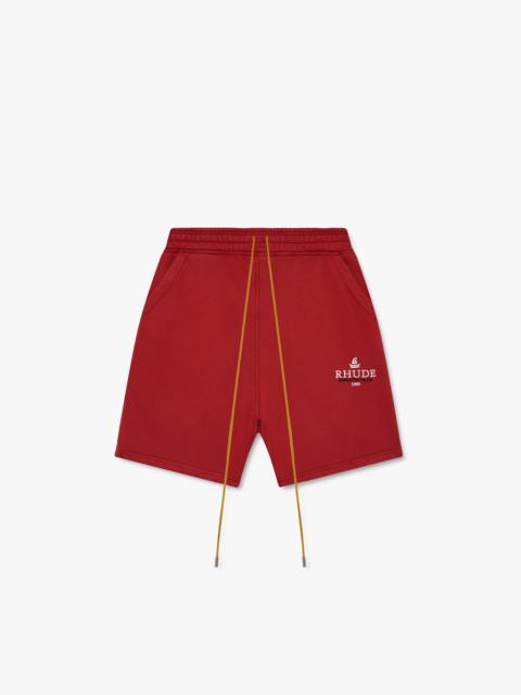 Rhude MARINER REGATTA SWEAT SHORTS