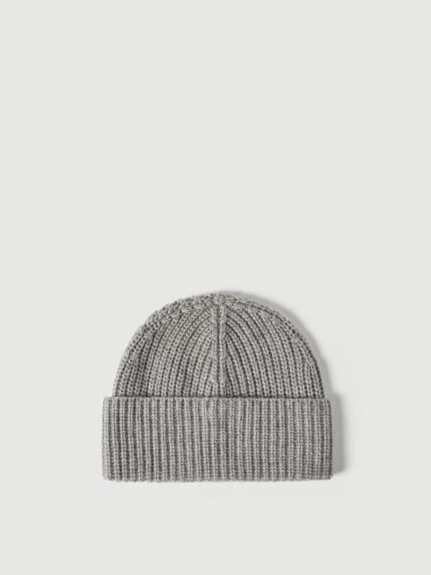 Brunello Cucinelli Cashmere English rib knit beanie