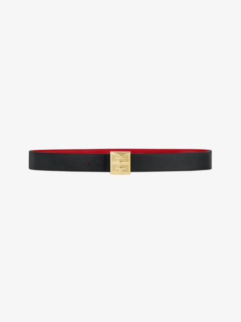 4G REVERSIBLE BELT IN LEATHER