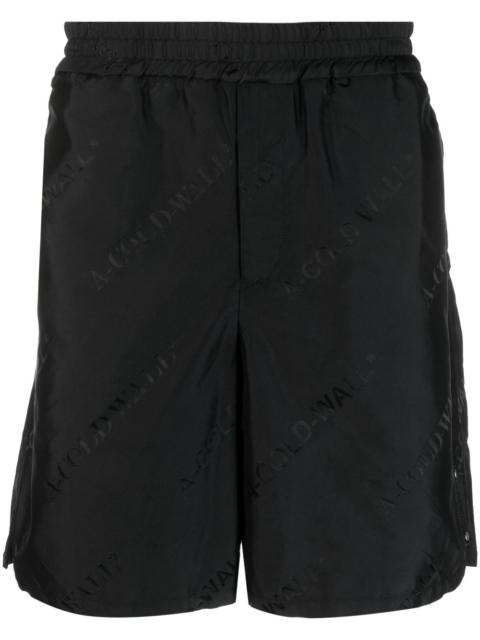 A-COLD-WALL* monogram-print shorts