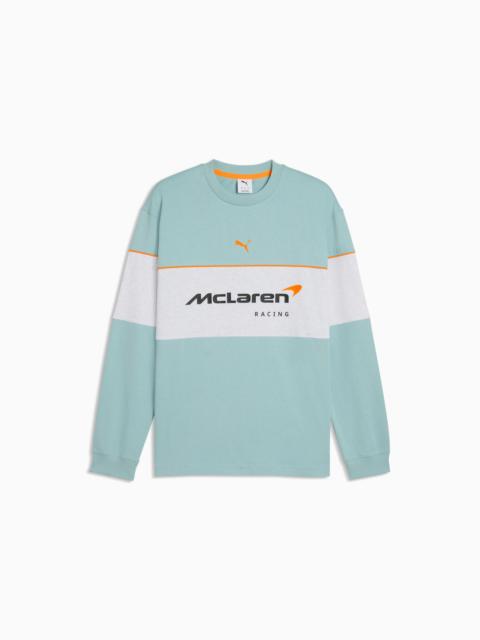 PUMA McLAREN RACING Men's Long Sleeve Tee