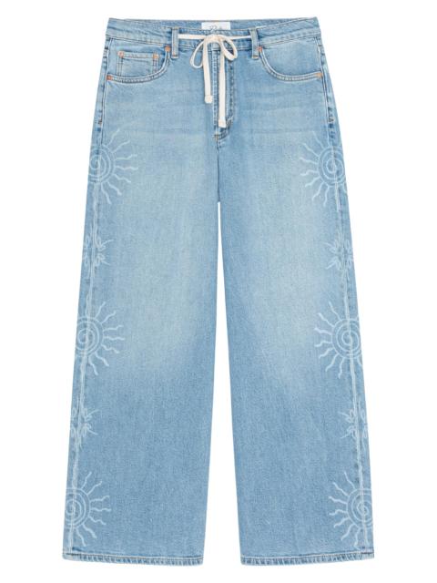 Rails Women's Angeleno Cotton Crop Jeans - Soleil Laser