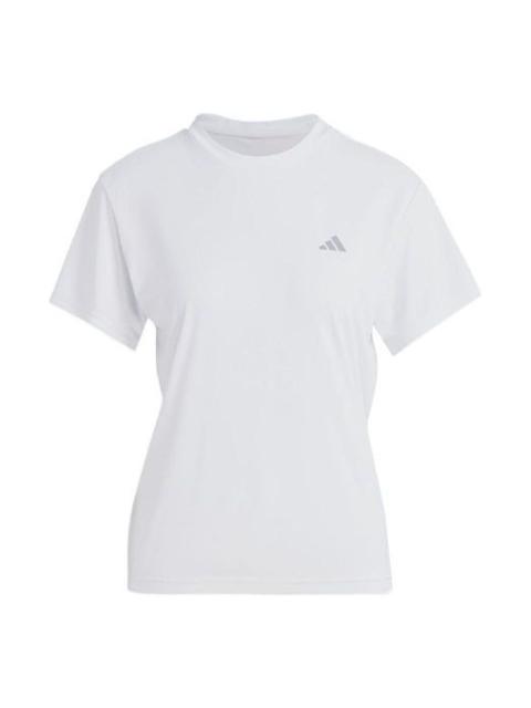 adidas (WMNS) adidas Run It T-Shirts 'White' HZ0112