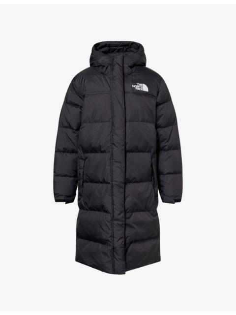 The North Face Nuptse Embroidered-Logo Padded Parka Coat