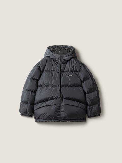 Miu Miu Technical fabric down jacket