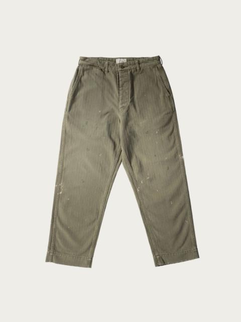 HERILL USMC HBT Linen Pants - Olive Drab