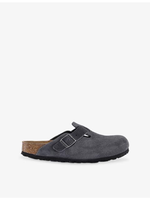 BIRKENSTOCK Boston Suede Clogs