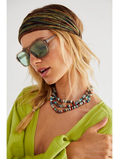 FREE PEOPLE Royal Polarized Aviator Sunglasses