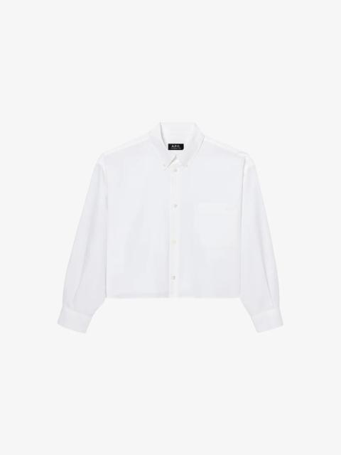 A.P.C. SOPHIA BUTTON DOWN SHIRT
