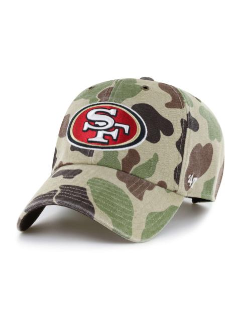 Carhartt San Francisco 49ers '47 Camo Clean Up