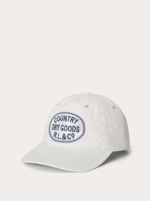 Polo Ralph Lauren Embroidered-Patch Herringbone Cap