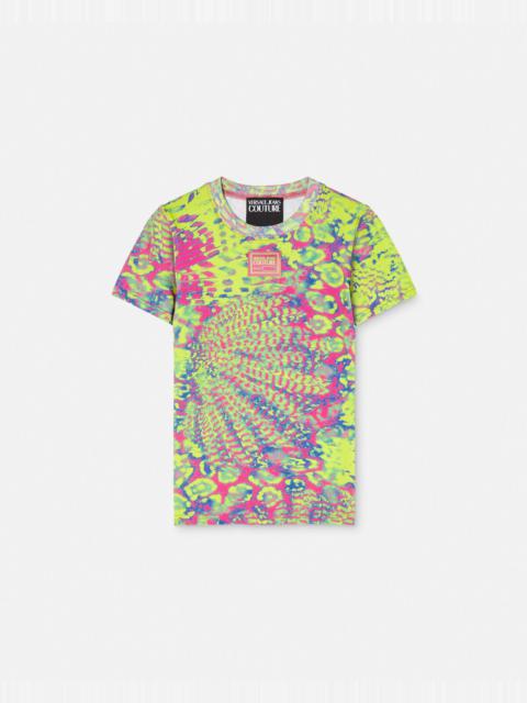 VERSACE JEANS COUTURE Animalier Piece Number T-Shirt