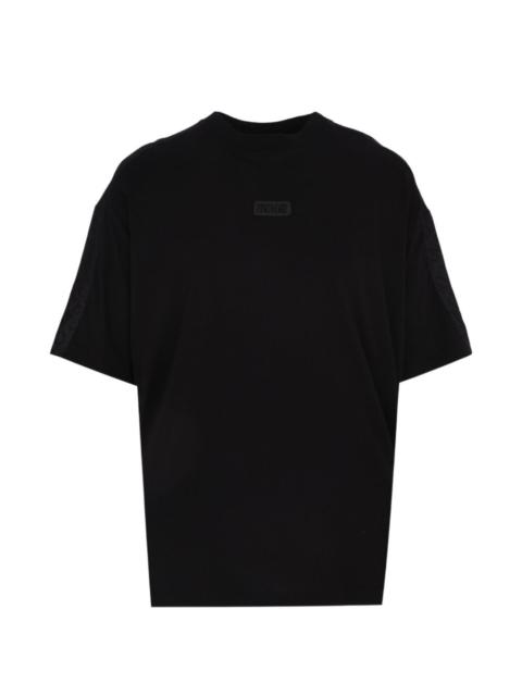 VERSACE JEANS COUTURE logo-patch T-shirt