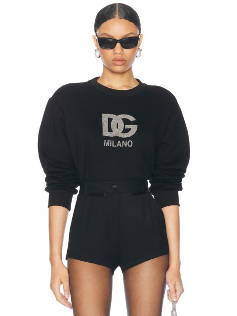 Dolce & Gabbana Cropped Sweatshirt