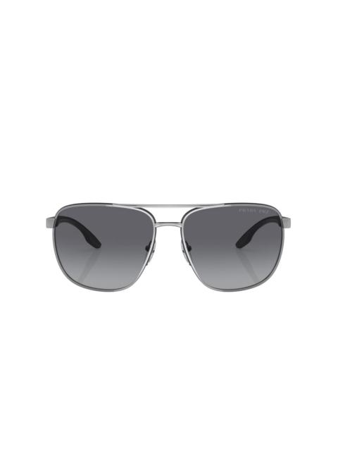 logo-print sunglasses