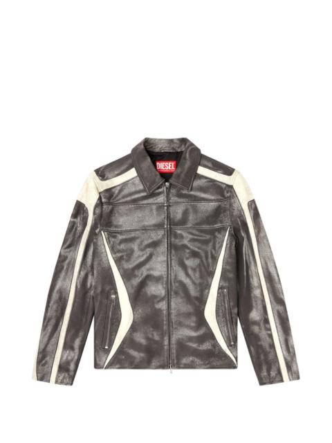 Diesel L-Amar-Enbi leather jacket