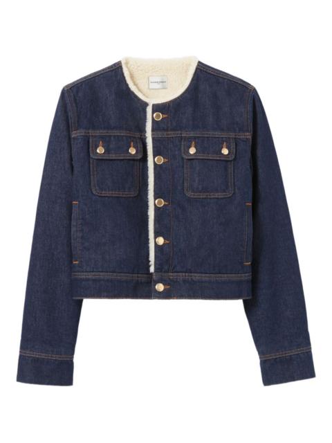 Claudie Pierlot denim cropped jacket