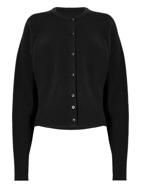 Wolford ribbed luxe cardigan