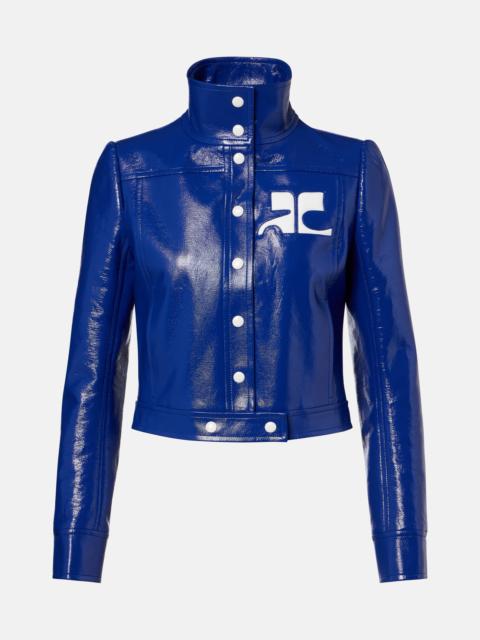 courrèges Reedition vinyl jacket