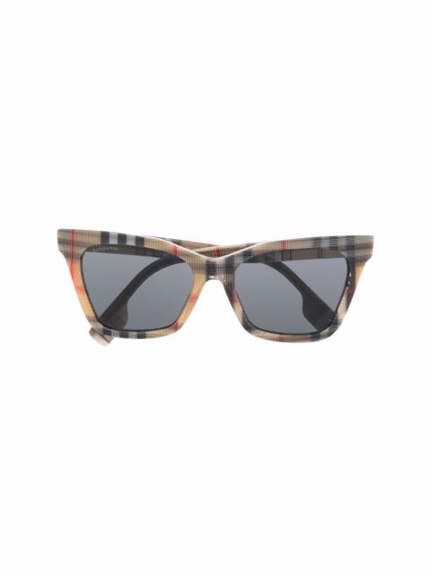Burberry vintage-check cat-eye sunglasses