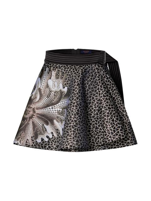 Louis Vuitton LV x YK Psychedelic Flower Mini Wrap Skirt