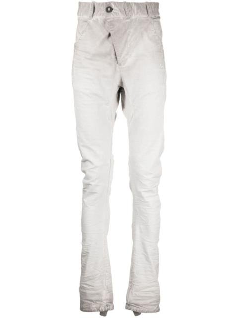 Boris Bidjan Saberi drop-crotch elastic-waist jeans