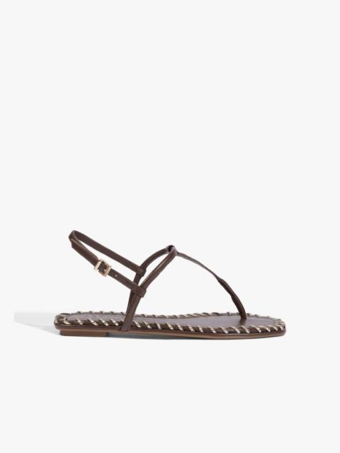 SCHUTZ Elsha Sewing Leather Sandal