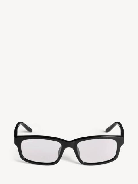 BALENCIAGA Men's Daily Rectangle Af Sunglasses in Black