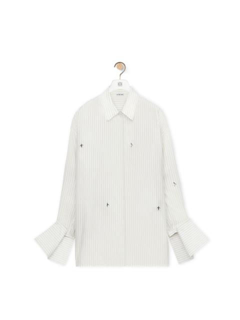 Loewe Shirt in silk and cotton