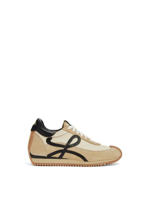 Loewe Flow Runner in nylon and suede