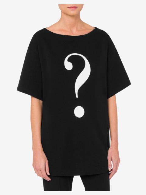 QUESTION MARK INTERLOCK T-SHIRT