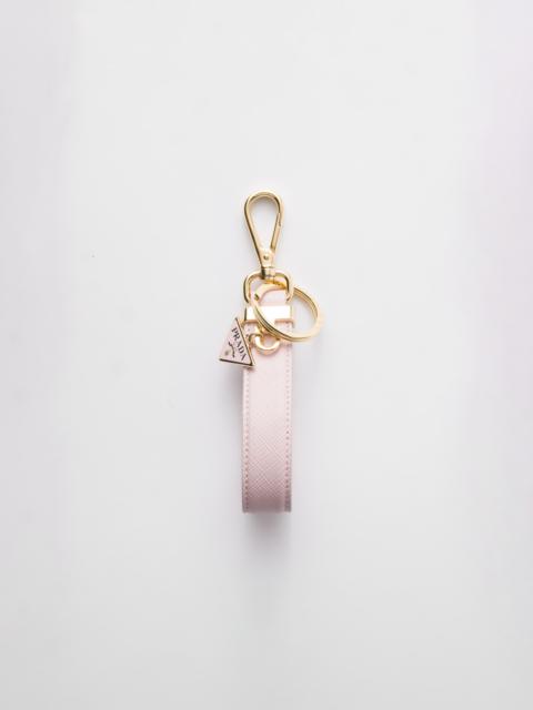 Prada Saffiano leather key ring