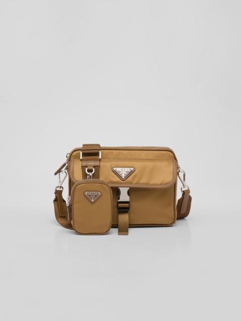 Prada Re-Nylon and Saffiano leather shoulder bag