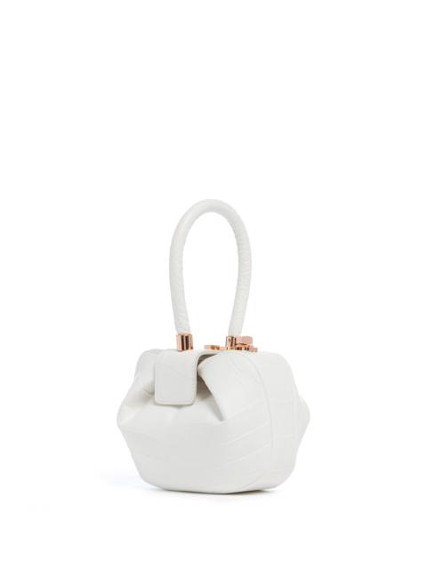 GABRIELA HEARST Demi Bag in Ivory Crocodile Leather