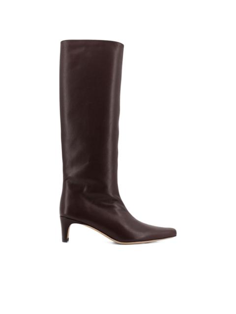 STAUD Wally pointed leather boots