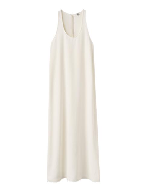 TOTEME Sablé Maxi Dress white