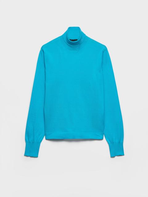Prada Cotton turtleneck sweater