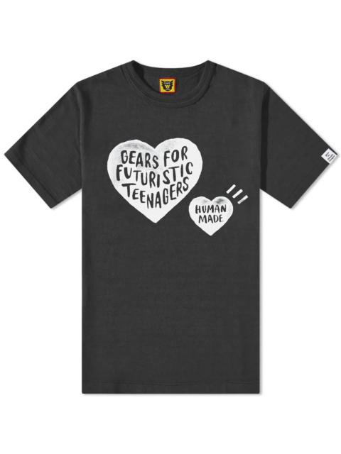 Human Made Human Made Drawn Hearts T-Shirt