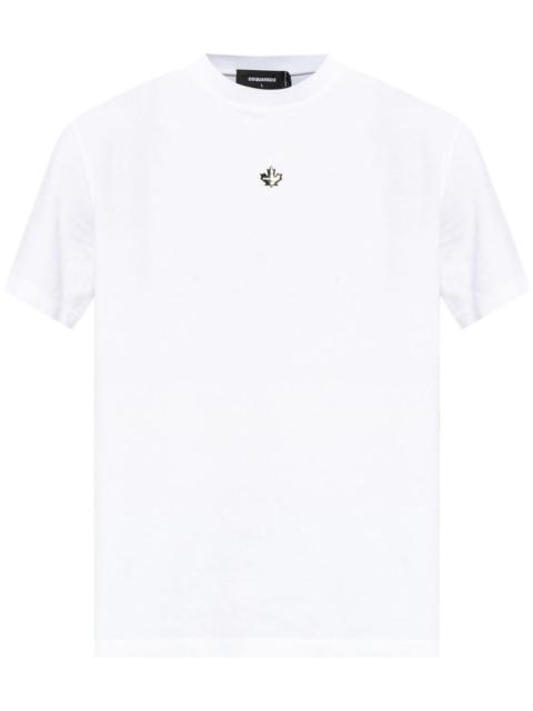 DSQUARED2 logo-appliquÃ©d cotton T-shirt