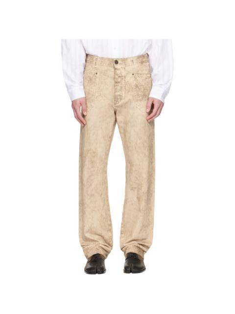 Vivienne Westwood Beige Carpenter Jeans