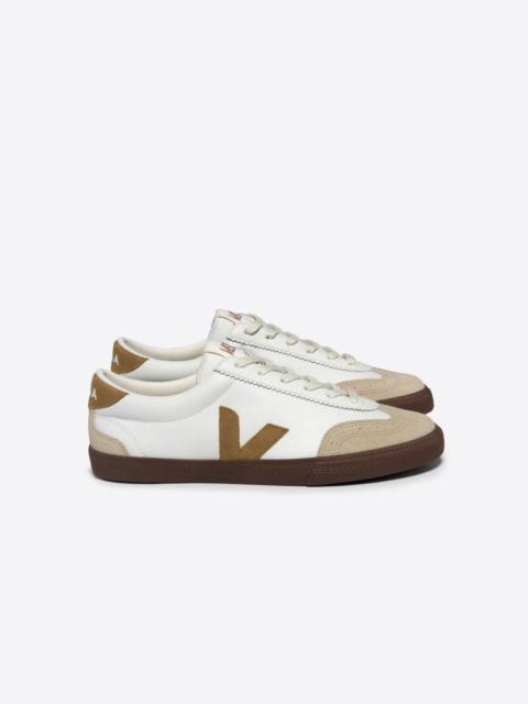 VOLLEY LEATHER WHITE TENT BARK