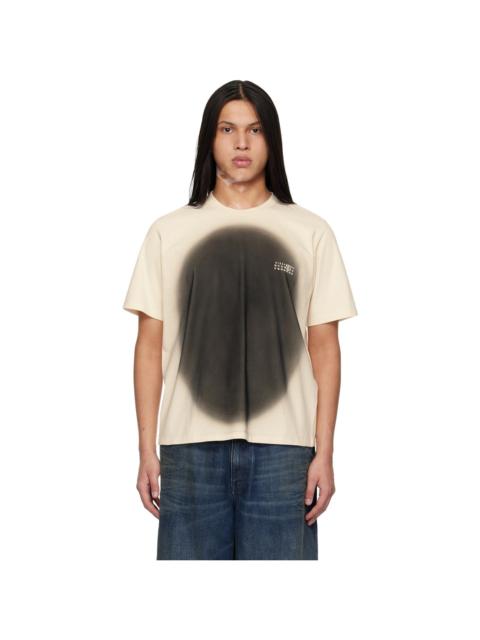 MM6 Maison Margiela Off-White Spray Print T-shirt