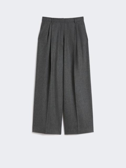 'S Max Mara TITTY Wide-fit wool flannel trousers