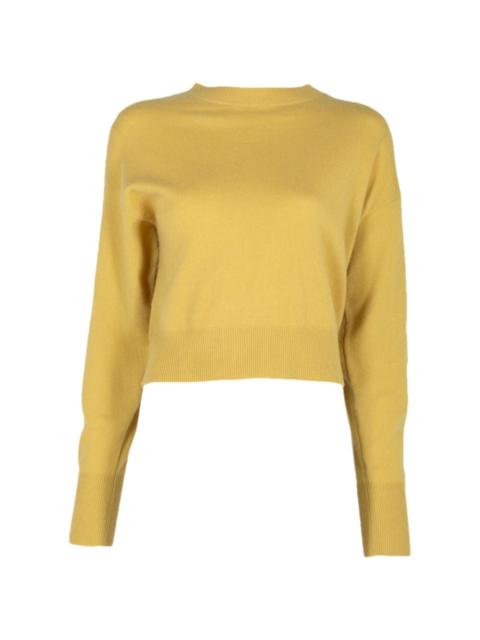 LE KASHA Menorca cropped round-neck sweater
