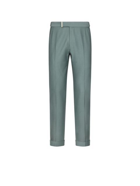 YARN DYED MIKADO ATTICUS TROUSER