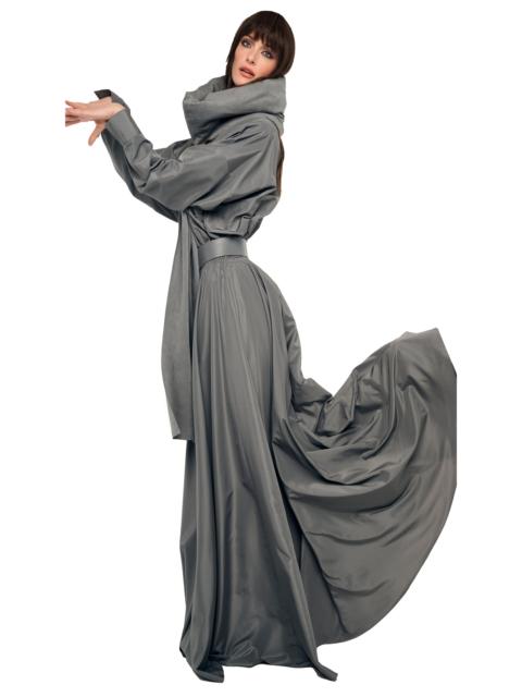 NORMA KAMALI FLARED SKIRT TO FLOOR